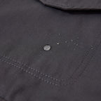 Unisex Boxy Overjacket with double-breasted button placket, large utility patch pockets and short boxy cut Fashion Glam