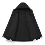 Men's water-repellent field jacket with hood and multifunctional pockets Fashion Glam