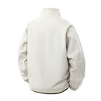 Men's Light Urban Blouson with High Stand-Up Collar, Contrast Lining and Flap Pockets Fashion Glam