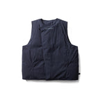 Unisex Padded Quilted Vest with Asymmetrical Front and Minimalist Silhouette Fashion Glam