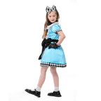 Girls costume in Victorian style with elaborate lace accents Fashion Glam
