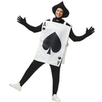 Men's playing cards costume with detailed design and shoulder straps Fashion Glam