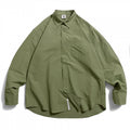 Unisex Oversize Shirt made of lightweight cotton blend with dropped shoulder and chest pocket Fashion Glam