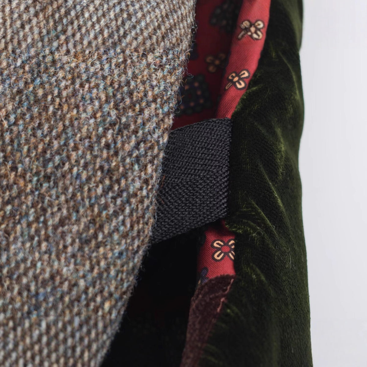 Women's Quilted Patchwork Vest with Voluminous Shawl Collar Fashion Glam