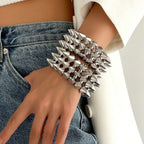 Women's bracelet with spikes Fashion Glam