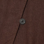 Women's Lightweight Asymmetrical Blouse Jacket with Diagonal Button Placket Fashion Glam