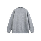 Unisex Chunky Knit Henley Sweater with Half Button Placket and Ribbed Neckline Fashion Glam
