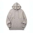 Unisex Oversize Knit Hoodie with Raglan Sleeves and Ribbed Cuffs Fashion Glam