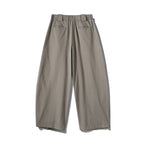 Men's wide-cut pleat-front trousers with cropped leg length Fashion Glam