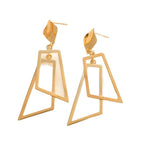 Women's Hanging Earrings in Modern Geometric Design Fashion Glam