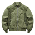 Men's Technical Bomber Jacket with Windproof Shell, Ribbed Cuffs and Zipper Pockets Fashion Glam