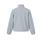 Unisex Lightweight technical short jacket with stand-up collar, concealed zipper and elastic cuffs Fashion Glam