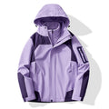 Ladies Multifunctional Trekking Softshell Jacket with removable fleece lining and hood Fashion Glam