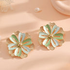 Ladies Hair Clips with Artistic Flower Design Fashion Glam
