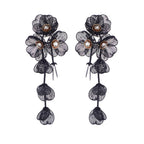 Ladies' earrings in elegant floral design Fashion Glam
