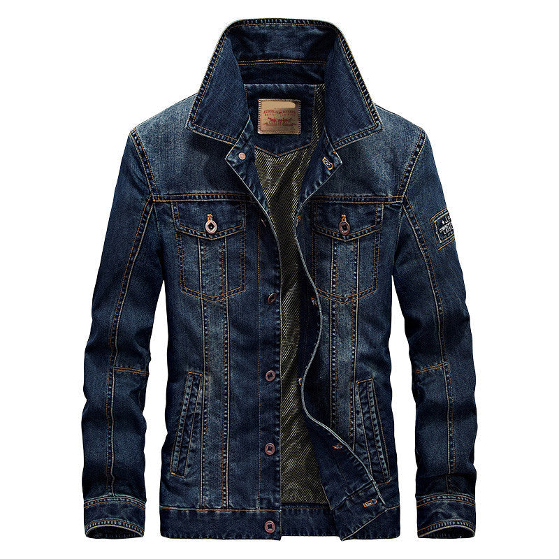 Men's Denim Jacket Fashion Glam