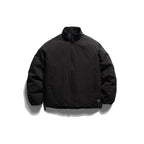 Men's insulation jacket in boxy cut with stand-up collar, raglan sleeves and two-way zip Fashion Glam