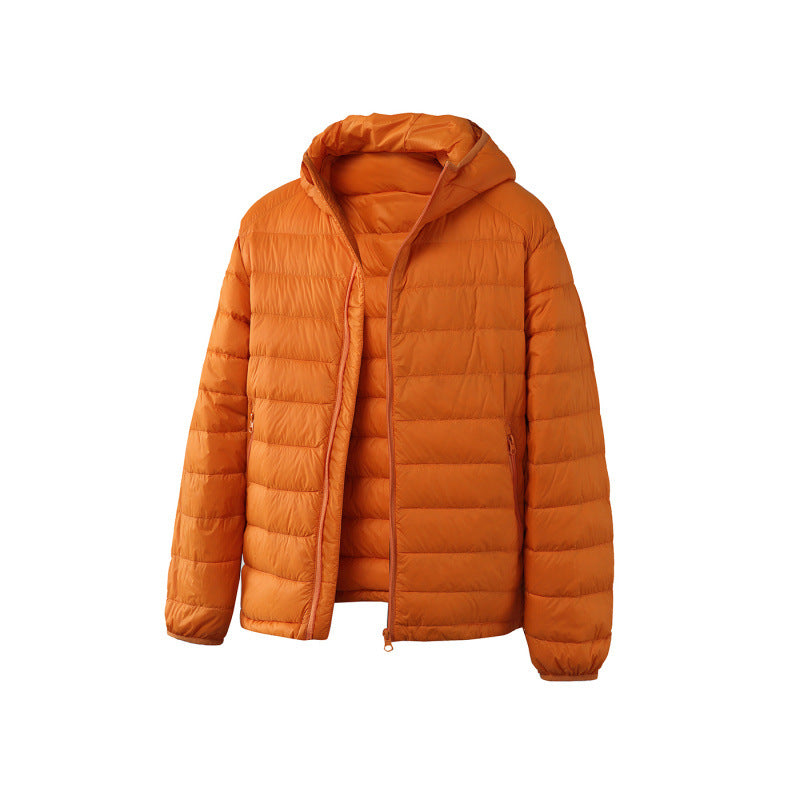 Unisex Ultralight Quilted Hooded Jacket with Thermal Insulation and Zipper Pockets Fashion Glam