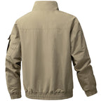 Men's technical hooded softshell jacket with adjustable hood and utility pockets Fashion Glam