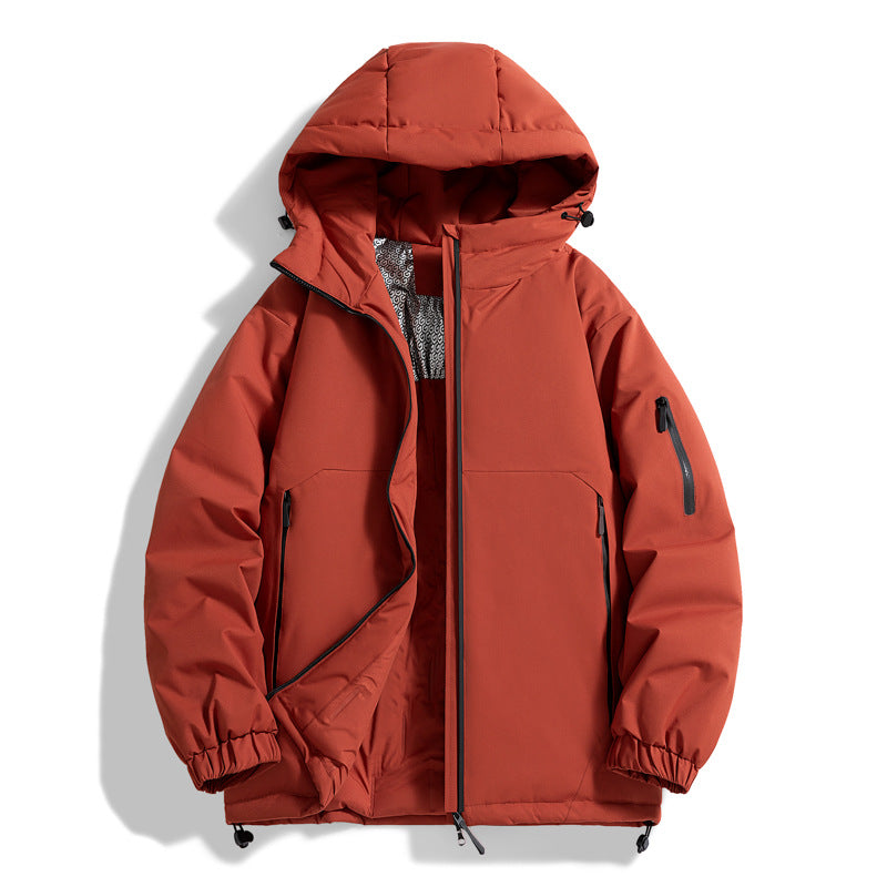Unisex Warmer water-repellent quilted parka with technical hood Fashion Glam