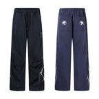Men's loose sweatpants in baggy cut with elastic waistband, drawstring and gathered knee area Fashion Glam