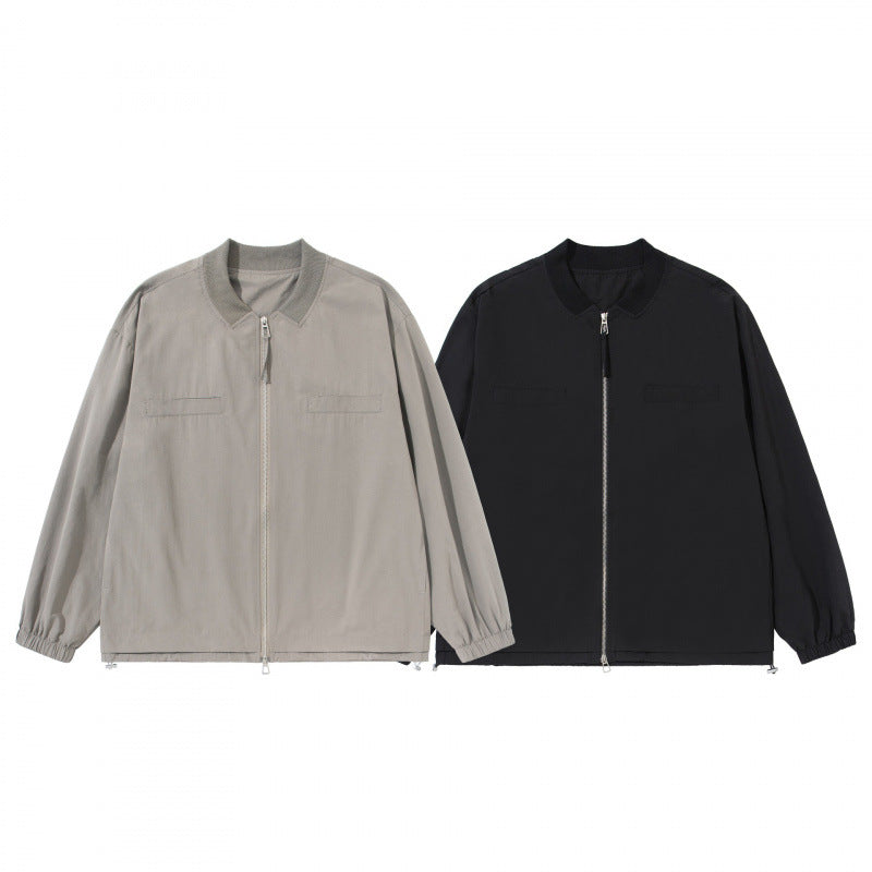 Unisex Lightweight Short Blouson Jacket Fashion Glam