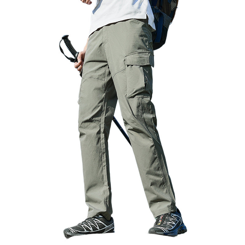 Men's Breathable Trekking Cargo Pants with Stretch and Multitude of Pockets Fashion Glam