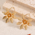 Women's hair clips in luxurious leaf design Fashion Glam