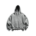 Unisex Oversize Zip-Hoodie with high collar and kangaroo pockets Fashion Glam