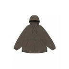 Unisex Oversized Hooded Jacket in Parka Style with Extended Back and Drawstring Fashion Glam