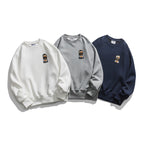 Unisex Oversize Sweatshirt with raglan sleeves and mountain patch Fashion Glam