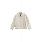 Men's Lightweight Boxy Transitional Jacket with Shirt Collar and Concealed Zipper Fashion Glam