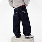 Boys casual wide-cut denim pants Fashion Glam
