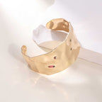 Ladies Open Cuff Bracelet with Artistic, Organic Design Fashion Glam