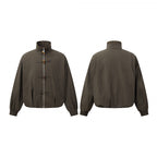 Men's short jacket with stand-up collar and decorative toggle fastenings Fashion Glam