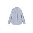 Unisex Loose-Fitting Checked Overshirt with Patch Chest Pocket and Curved Hem Fashion Glam
