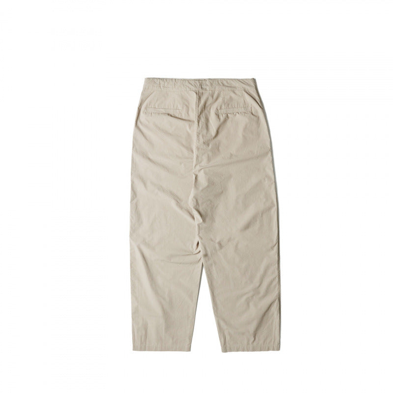 Unisex Light Technical Pants with Elastic Waistband, Integrated Adjustment Strap and Tapered Leg Opening Fashion Glam