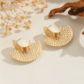 Women's Hanging Earrings with Artistic, Textured Design Fashion Glam
