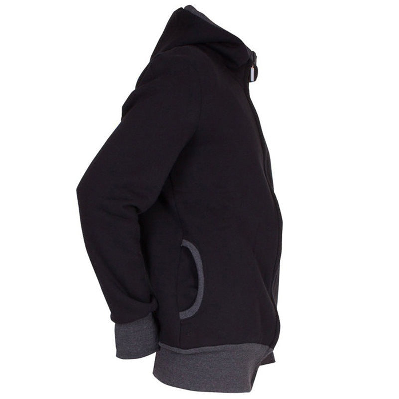 Men's multifunctional carry jacket with removable baby insert Fashion Glam