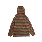 Unisex knit hoodie in oversized cut with half zipper Fashion Glam