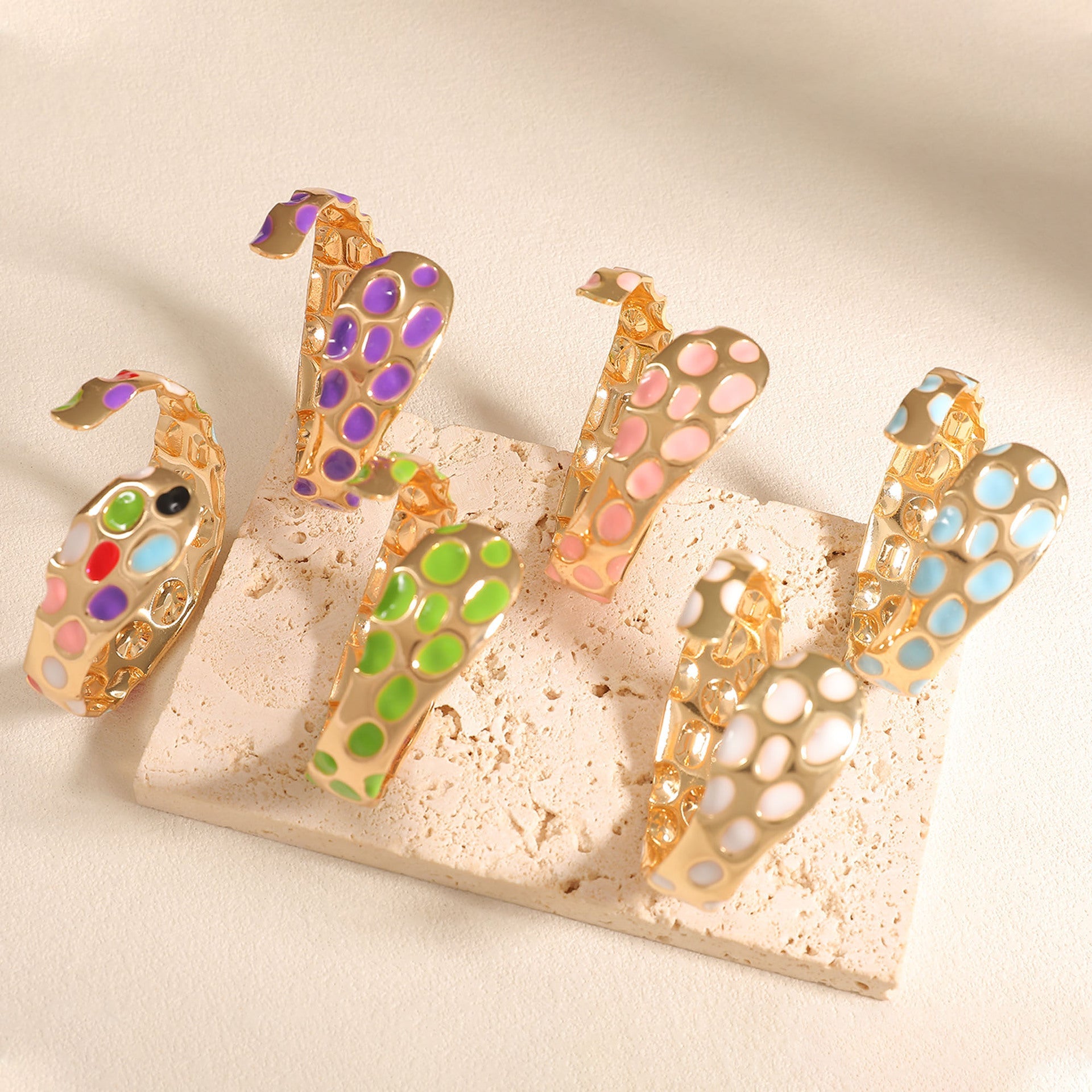 Ladies Open Bangle in Elegant Snake Design Fashion Glam