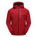 Men's Ultralight Rain Jacket with Hood, Water-Repellent Membrane and Taped Seams Fashion Glam