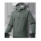 Men's Lightweight Softshell Hoodie Jacket with Windproof Breathable Membrane and Ergonomic Cut Fashion Glam