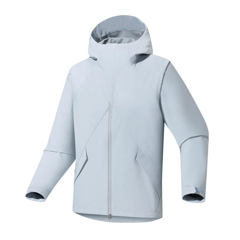 Men's Urban Softshell Trekking Parka with seam-sealed weather protection membrane and anatomical hood Fashion Glam