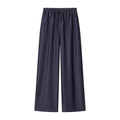 Women's wide Palazzo pants with elastic waistband and drawstring Fashion Glam