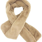 Ladies Luxurious Faux Fur Stole with Pocket Slot and Soft Thermal Lining Fashion Glam