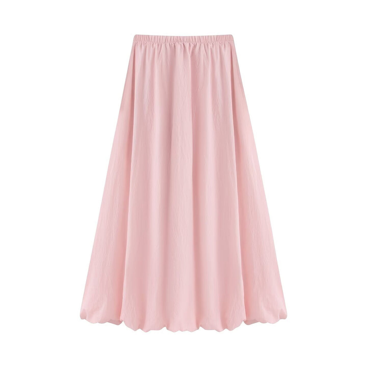 Women’s maxi skirt with wide pleats and balloon-shaped hem Fashion Glam