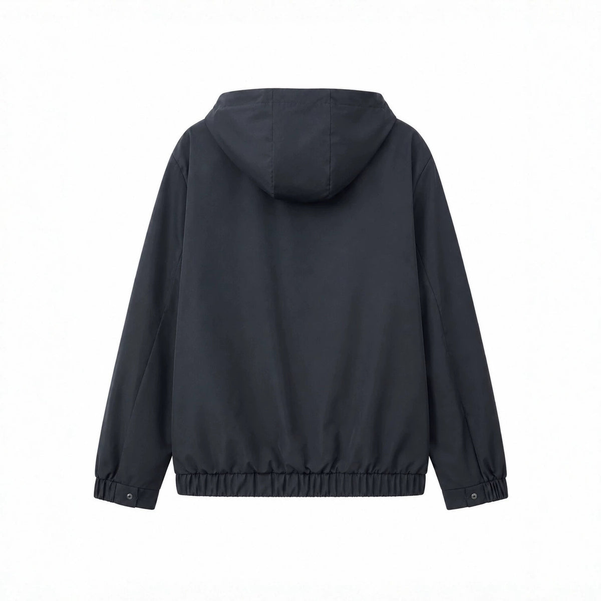 Men's Lightweight Softshell Hoodie Jacket with Water-Repellent Outer Layer, Leather Applications and Zipper Pockets Fashion Glam