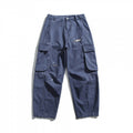 Men's Baggy Utility Cargo Pants with flap pockets, distressed look and loose silhouette Fashion Glam