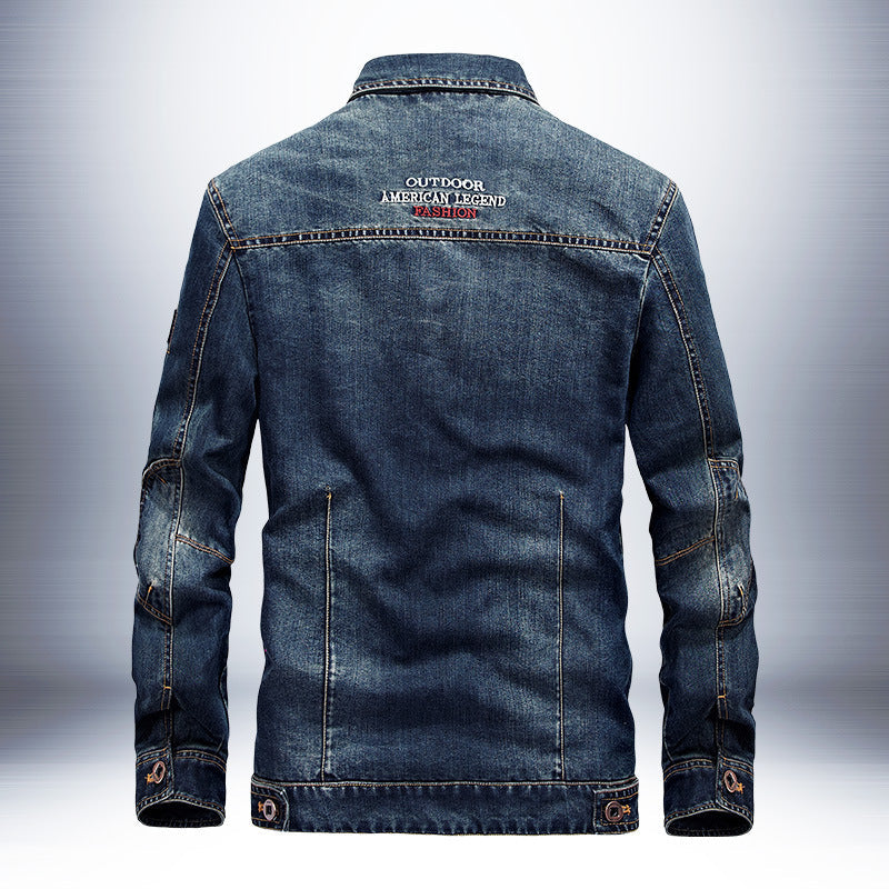 Men's Denim Jacket Fashion Glam